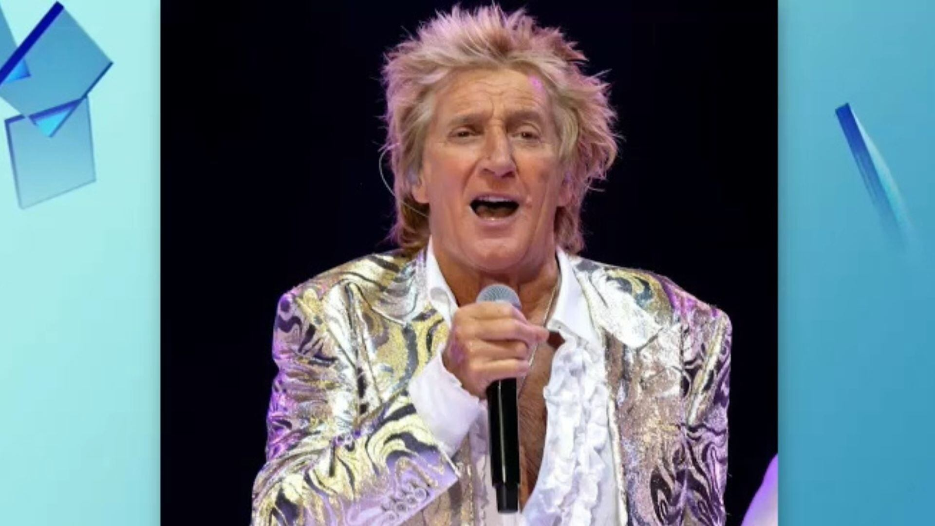 Rod Stewart janta em restaurante no RJ e leva guardanapo para casa como lembrança
