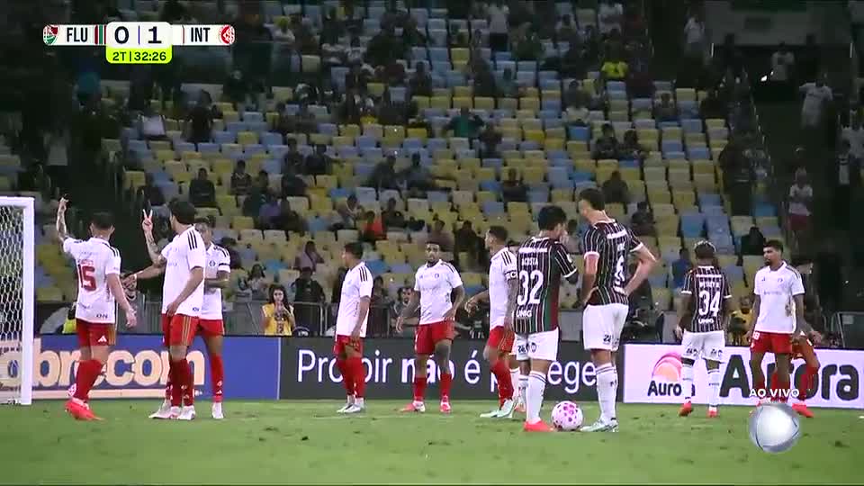 Fluminense 2 x 1 Internacional: confira os gols do jogo na narração de Cléber Machado