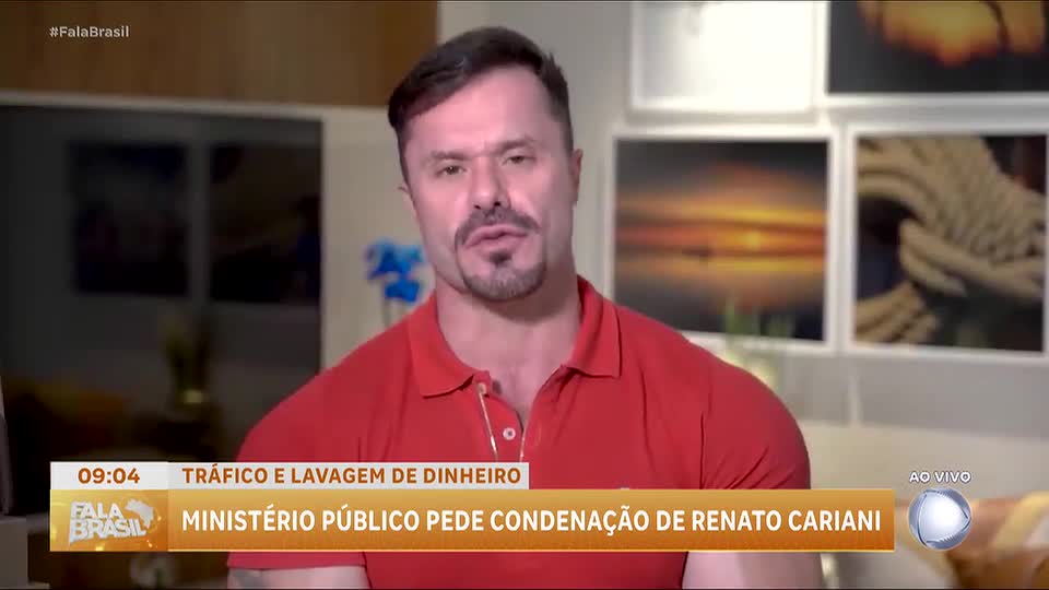 MP pede condenação de Renato Cariani por tráfico e lavagem de dinheiro