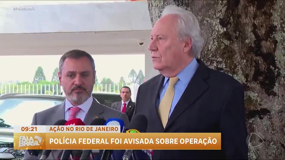 Polícia Federal soube antecipadamente da operação no Rio