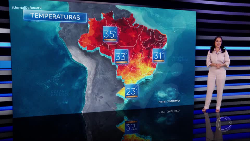 Previsão do Tempo: Sudeste tem previsão de chuva nesta sexta-feira (30)