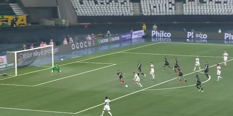 Flamengo goleia Vasco no estádio Nilton Santos e retoma liderança do Brasileirão