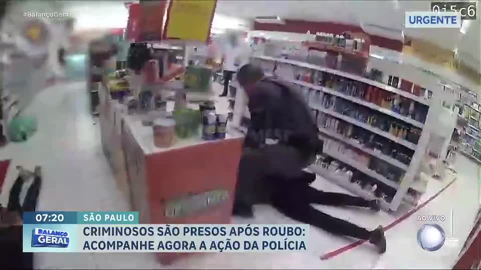 Polícia impede assalto em farmácia na zona norte de São Paulo