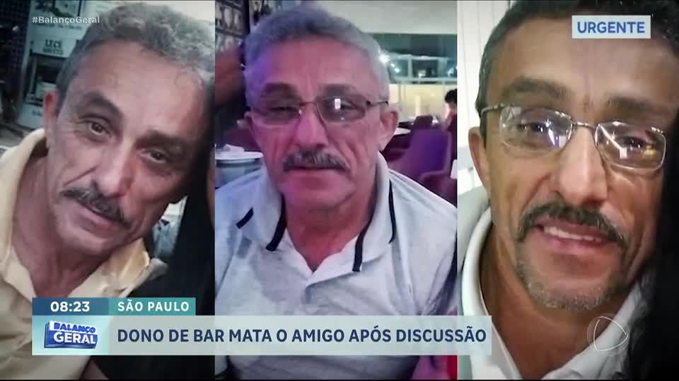 Dono de bar mata amigo a facadas durante discussão