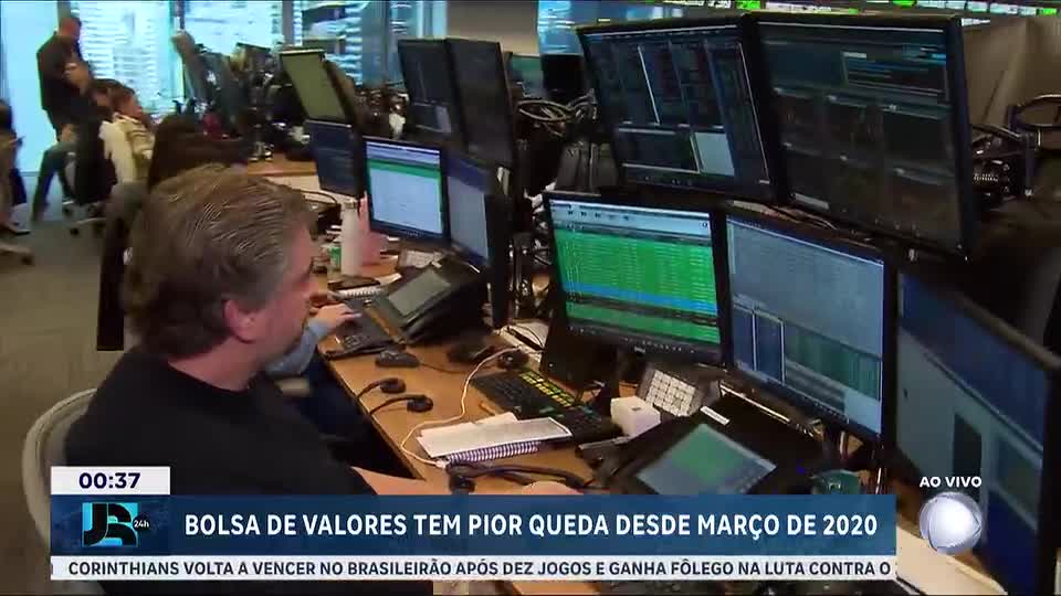 Bolsa despenca e dólar dispara na semana após reeleição de Lula