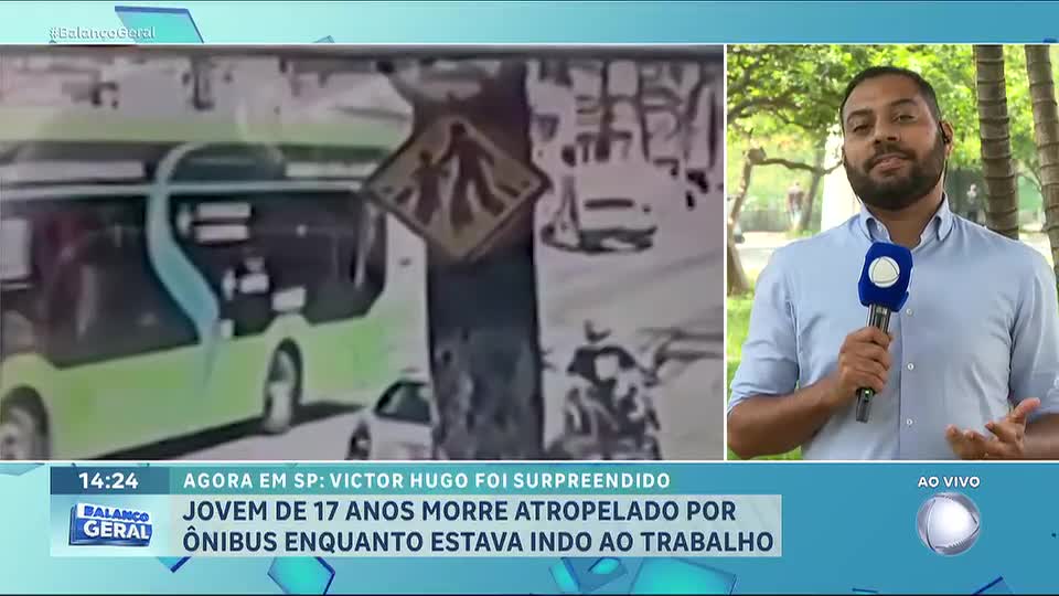 Jovem de 17 anos morre atropelado por ônibus em São Paulo