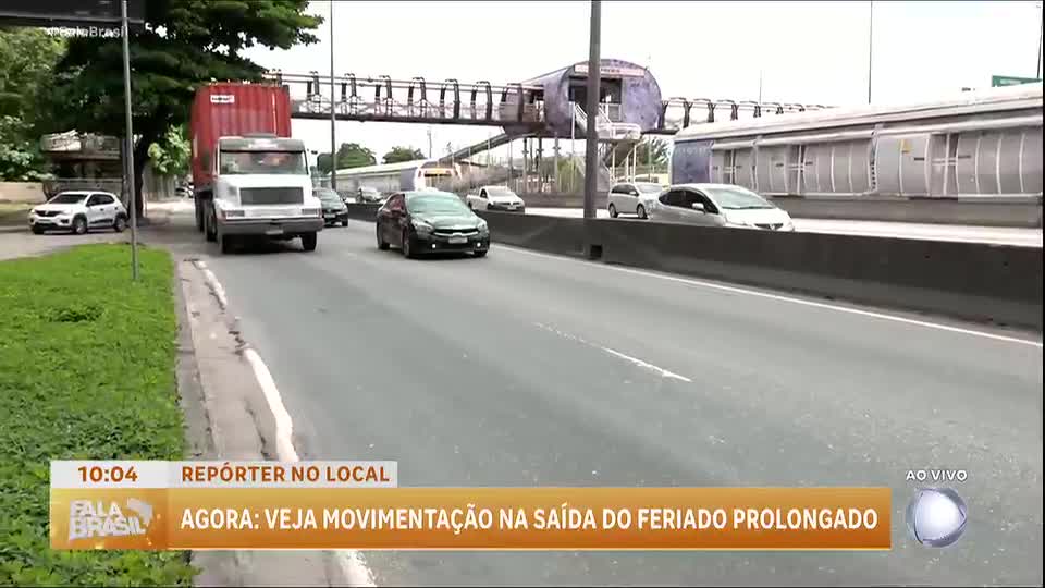 Feriado prolongado movimenta as rodoviárias e estradas de SP e Rio
