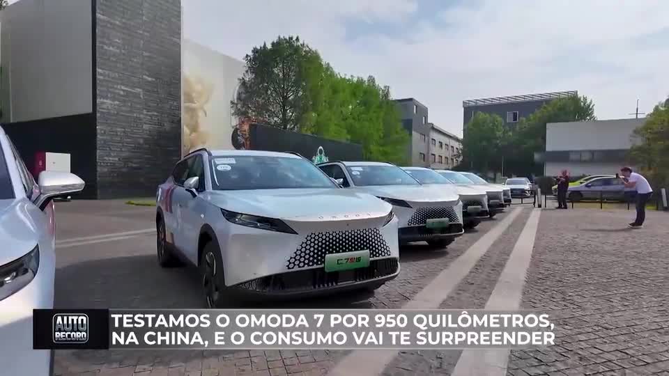 Lançamento do Omoda 7 no Brasil e teste de autonomia na China