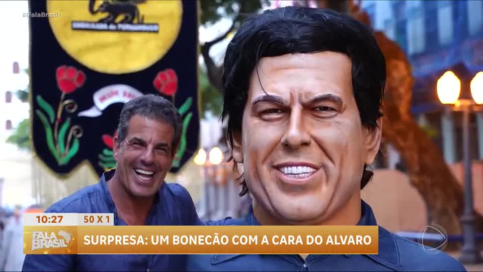 50 x 1: Álvaro Garnero explora lanchas de luxo e ganha boneco gigante em Olinda (PE)