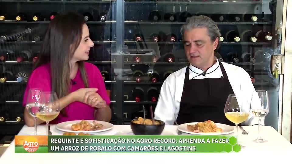 Aprenda a fazer um arroz de robalo com camarões e lagostins