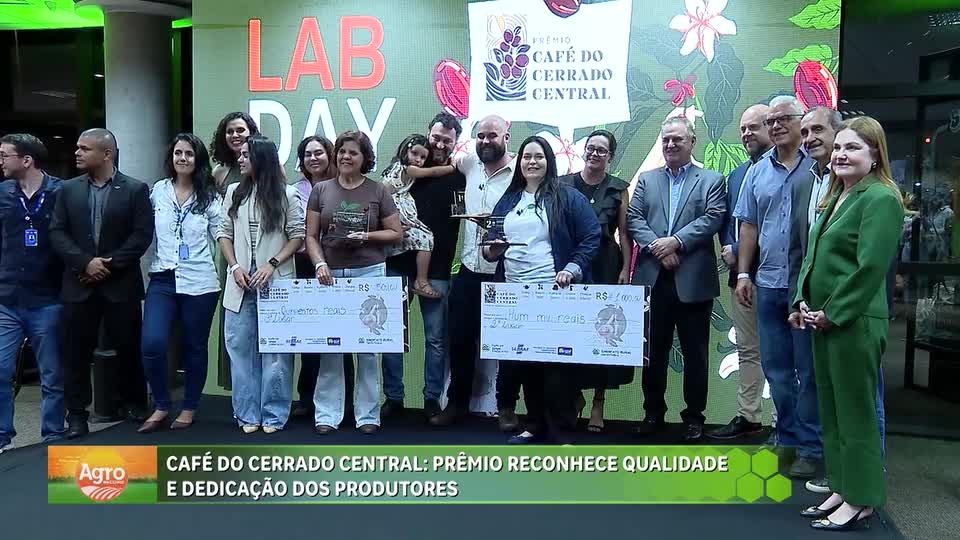 Conheça os vencedores do prêmio Café do Cerrado Central