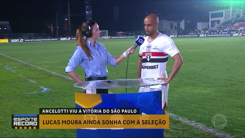 Lucas Moura sonha com seleção brasileira e bancada debate vitória do São Paulo