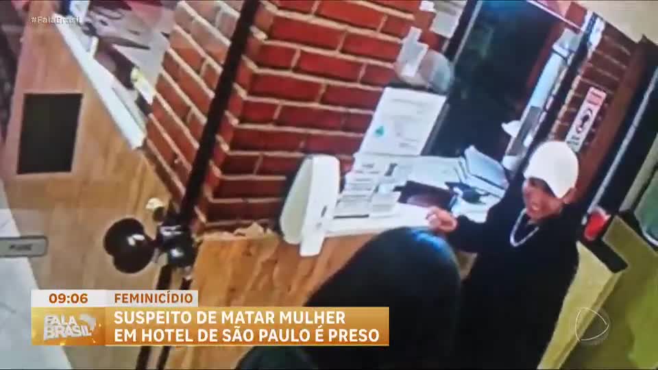 Suspeito de matar jovem em hotel é preso em São Paulo