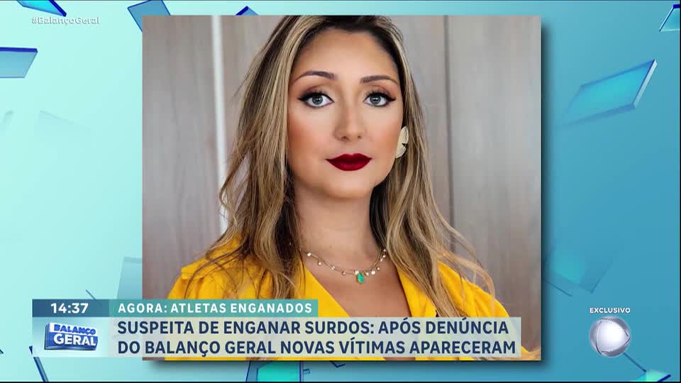 Mulher acusada de aplicar golpes em atletas surdos é investigada por outros casos