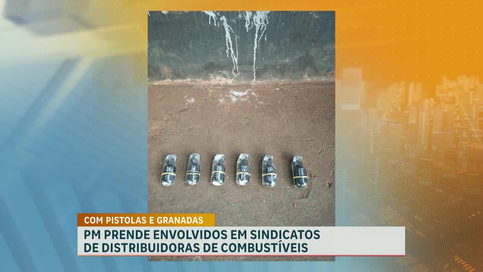 Cinco homens são presos com pistolas, munições e granadas na Grande BH