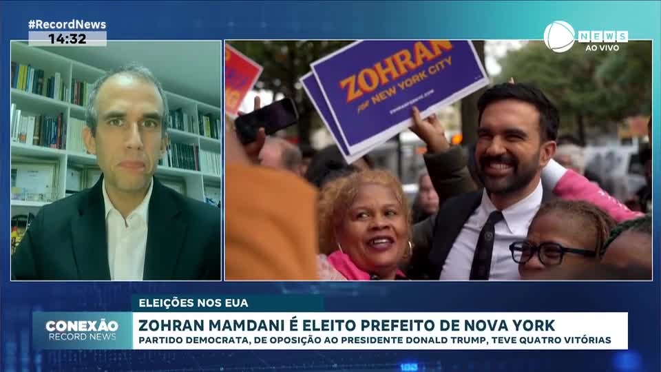 Zohran Mamdani é eleito prefeito de Nova York
