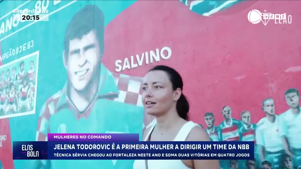 Jelena Todorovic é a primeira mulher a dirigir um time da NBB