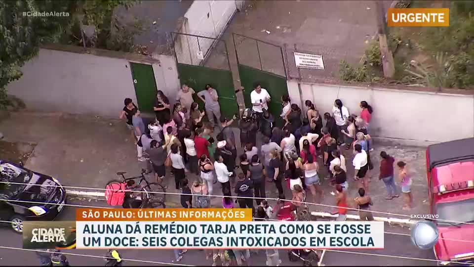 Alunos de escola em São Paulo são intoxicados por remédio controlado oferecido como doce