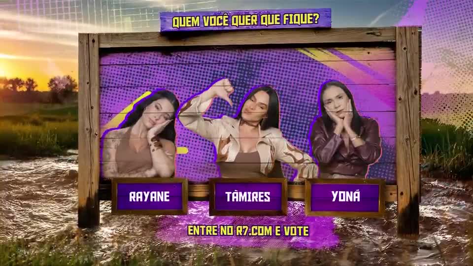 Ray, Tàmires ou Yoná: descubra nesta quinta (6) quem deixa o game | A Fazenda 17