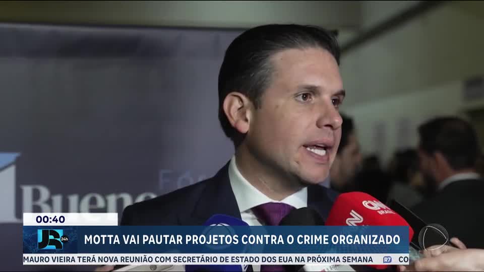 Hugo Motta deve apresentar projetos para endurecer leis contra o crime organizado no Brasil
