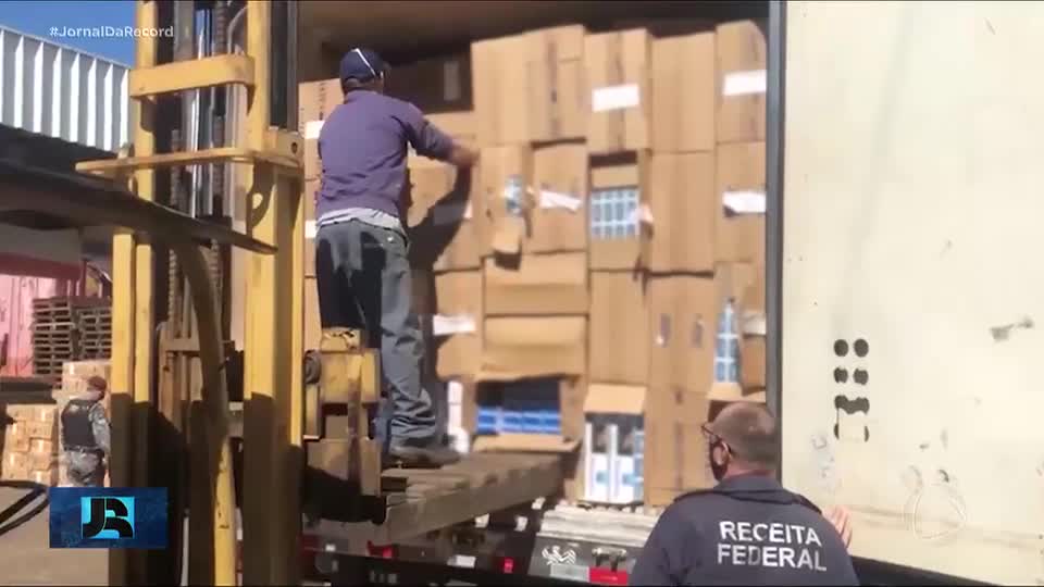 Seis pessoas são presas em ações contra o contrabando de cigarros em três estados do Nordeste