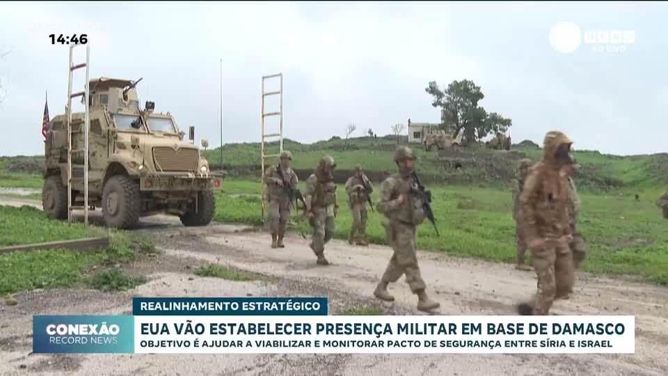 Estados Unidos vão estabelecer presença militar em base na Síria