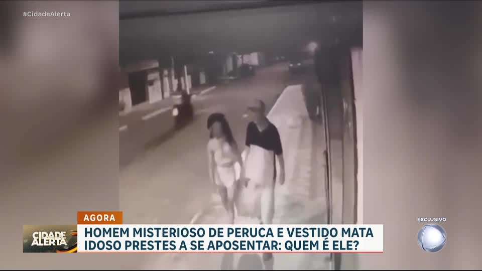 Idoso é assassinado por suspeito disfarçado com vestido e peruca em São Paulo