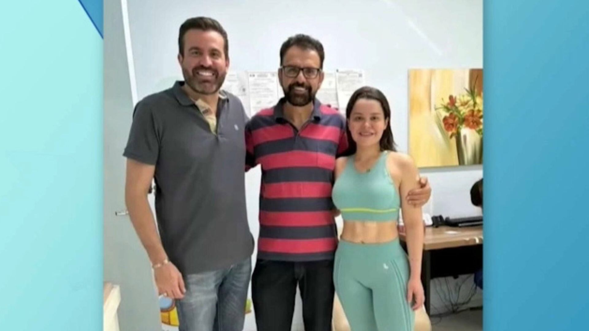 Maraisa reata com Fernando Mocó e ainda aproveita para fazer publicidade