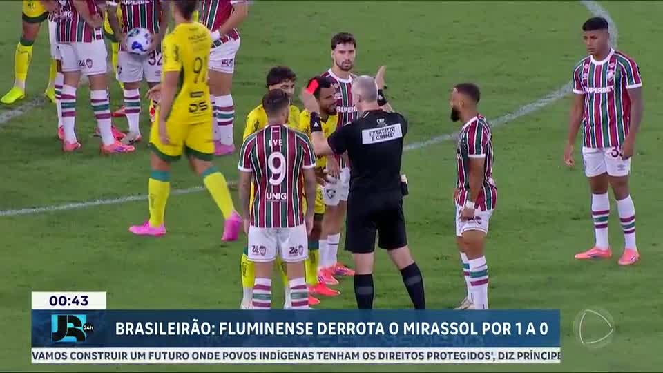 Fluminense vence o Mirassol no Brasileirão no Maracanã e entra na briga por vaga na Libertadores