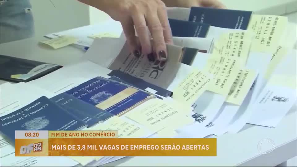 Comércio do DF deve abrir mais de 3,8 mil vagas de emprego durante festas de fim de ano