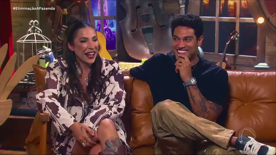 Márcia Fu recebe Will e Martina no Fuzenda | A Fazenda 17