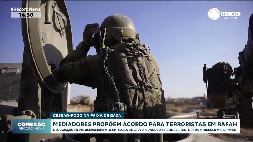Mediadores propõem acordo para terroristas em Rafah após cessar-fogo em Gaza