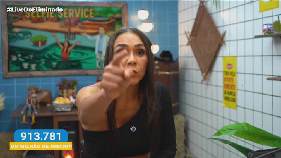 Yoná Sousa detona Tàmires Assîs: 'Uma bela trapaceira' | Live do Eliminado