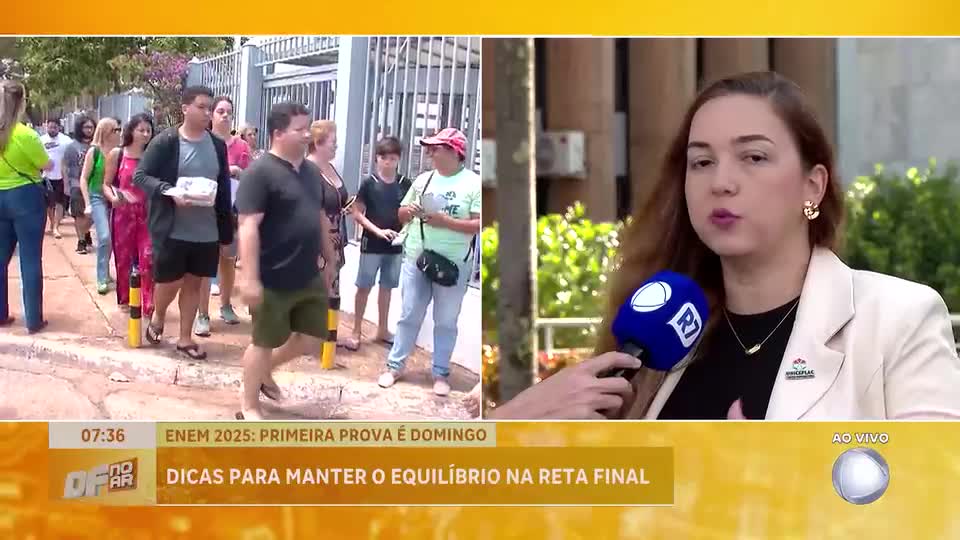 Controle da respiração e descanso: psicóloga dá dicas para aliviar ansiedade antes do Enem