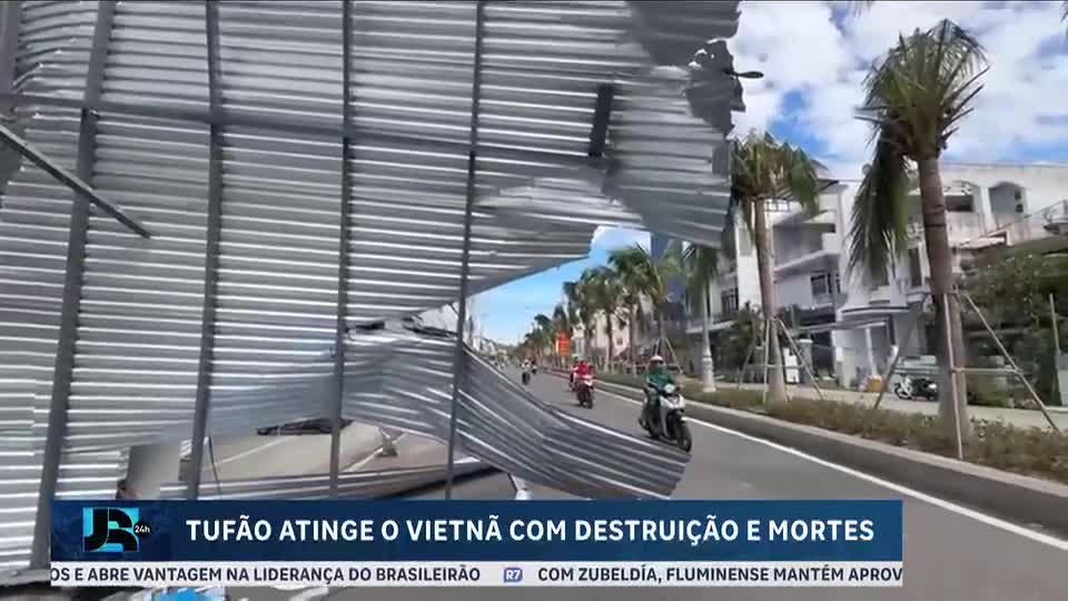 Tufão Kalmaegi chega ao Vietnã após devastar as Filipinas