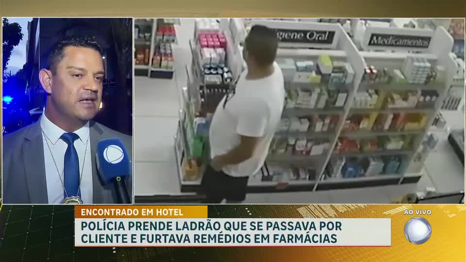 Homem é preso por furtos de canetas emagrecedoras em Belo Horizonte