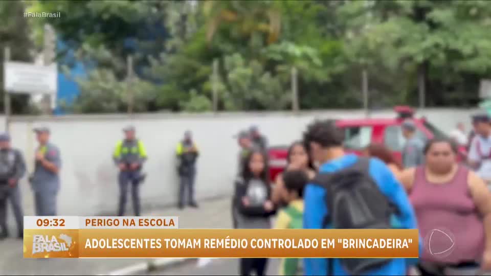 Estudantes que passaram mal após ingerir calmante na escola já estão fora de perigo