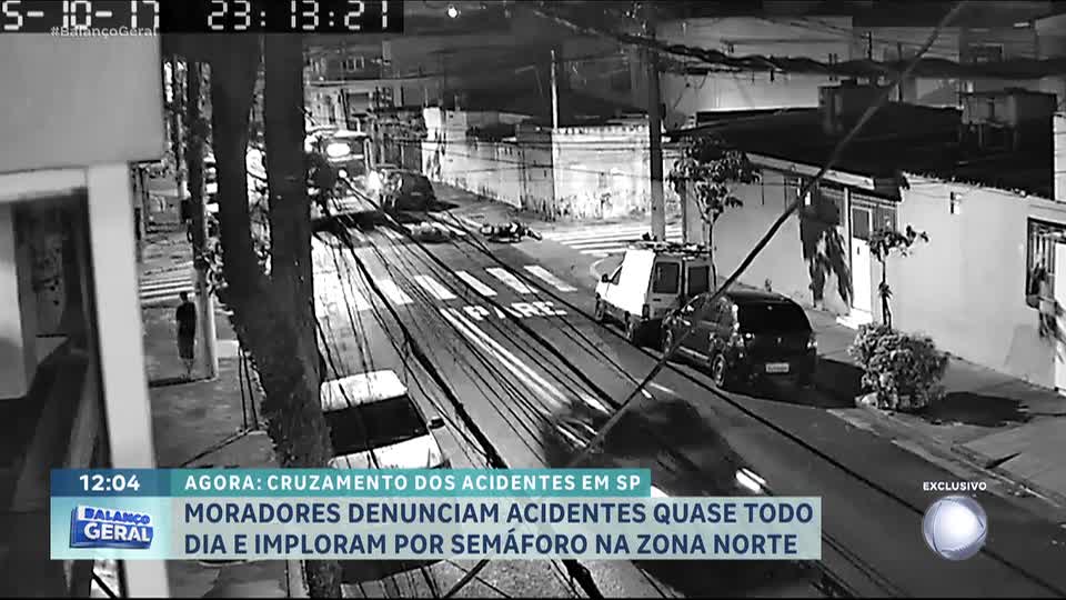 Moradores cobram ação após acidentes e mortes em cruzamento da Vila Medeiros, em SP