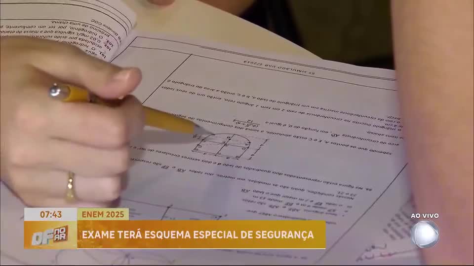 DF terá esquema especial de segurança durante os dias de prova do Enem