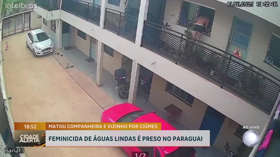 Polícia Civil de Goiás prende homem acusado de duplo homicídio no Paraguai