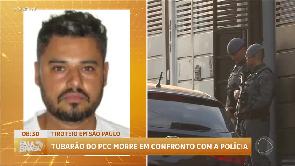 Membro do PCC morre em troca de tiros com a polícia em São Paulo