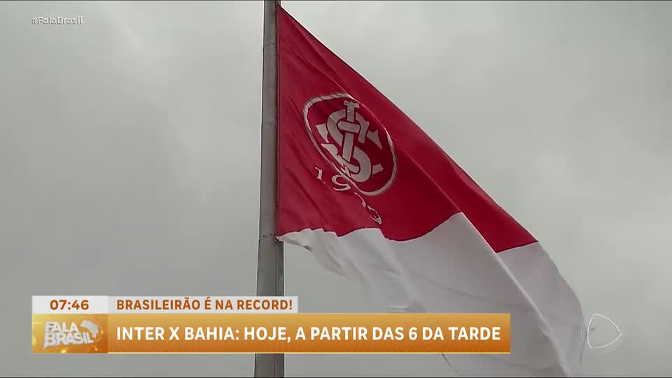 Fala Esporte: Inter busca reação contra o Bahia em confronto decisivo no Beira-Rio pelo Brasileirão