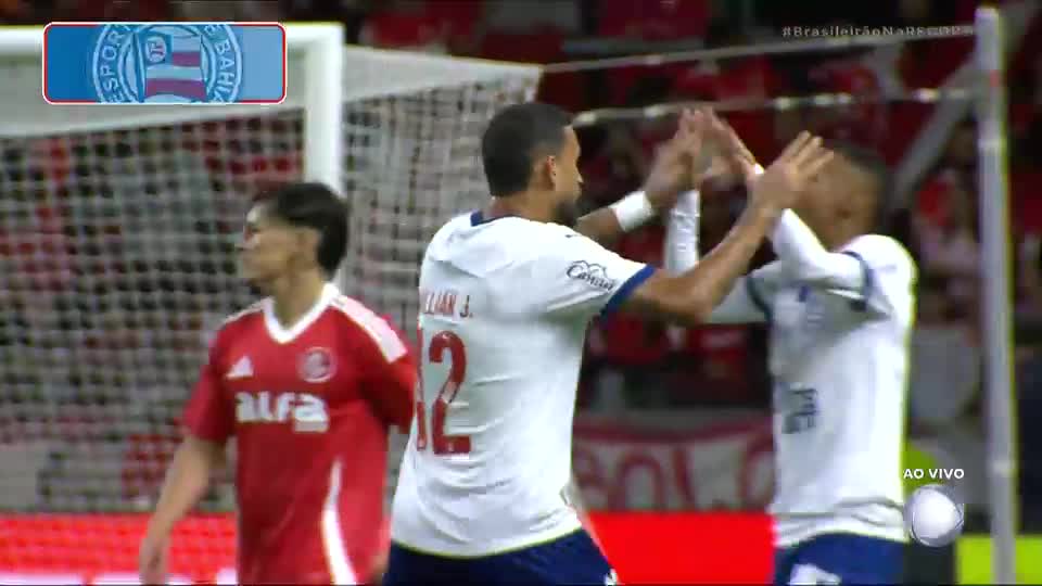 Gol do Bahia! Willian José recebe de Ademir e chuta de primeira para diminuir no Beira-Rio