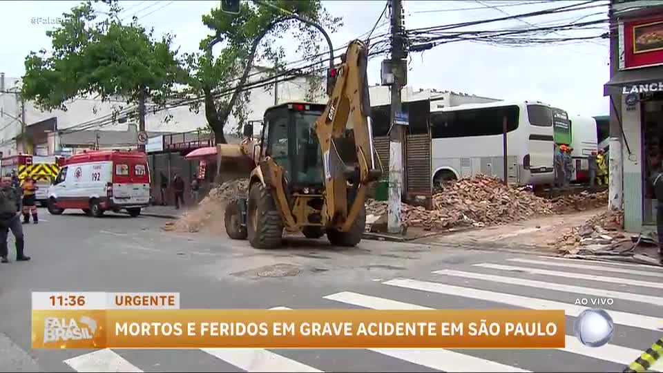 Acidente com ônibus resulta em três mortes na região central de São Paulo