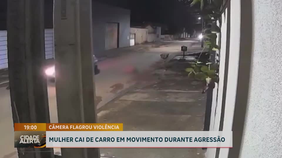 Mulher sofre traumatismo após cair de carro dirigido pelo ex no Entorno do DF