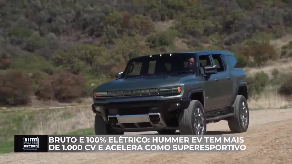 Chevrolet revela o Hummer EV 100% elétrico com recursos inovadores