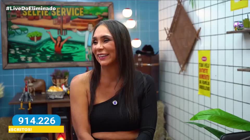 Live do Eliminado: Assista à íntegra do Selfie Service com Yoná Sousa | A Fazenda 17