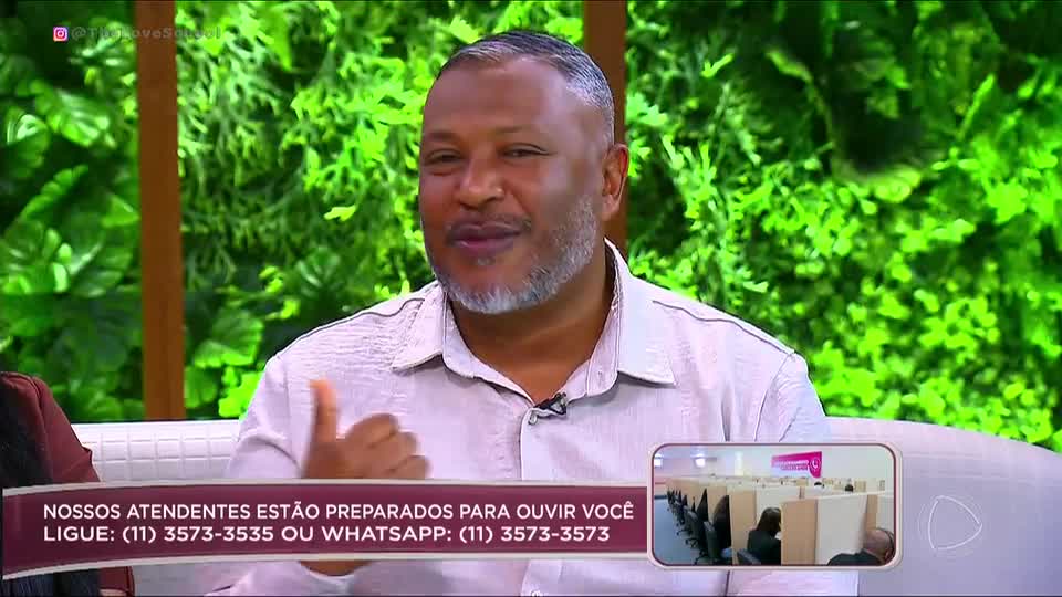 Roberto procurou o caminho de cura na Terapia do Amor