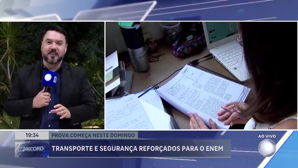 DF terá ônibus e metrô gratuitos e reforço na frota neste domingo para o Enem