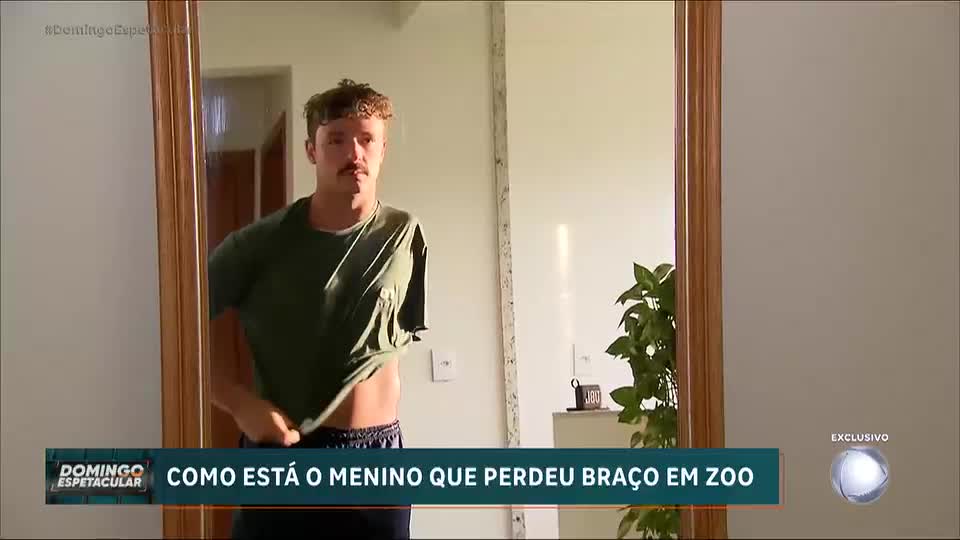 Garoto atacado por tigre em Cascavel supera tragédia e vira exemplo de força